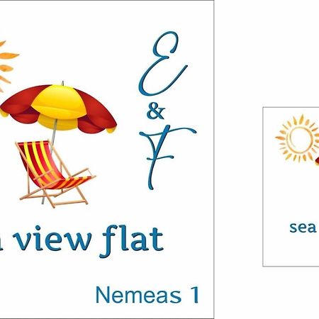 Апартаменти E & F Sea View Flat Неа-Перамос Екстер'єр фото