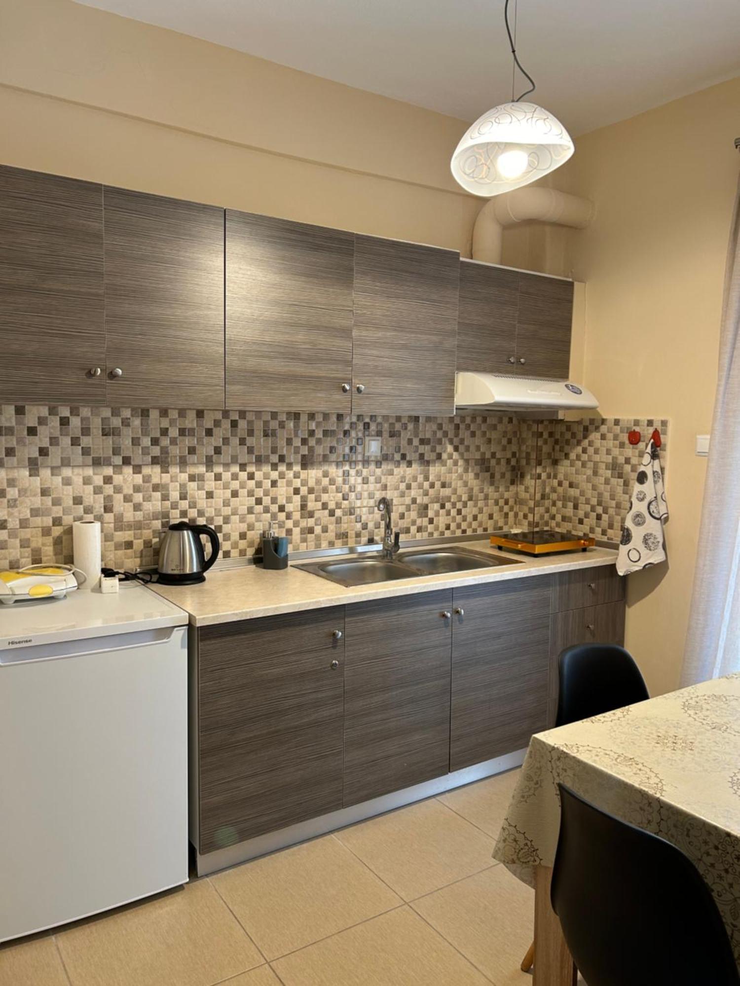 Апартаменти E & F Sea View Flat Неа-Перамос Екстер'єр фото